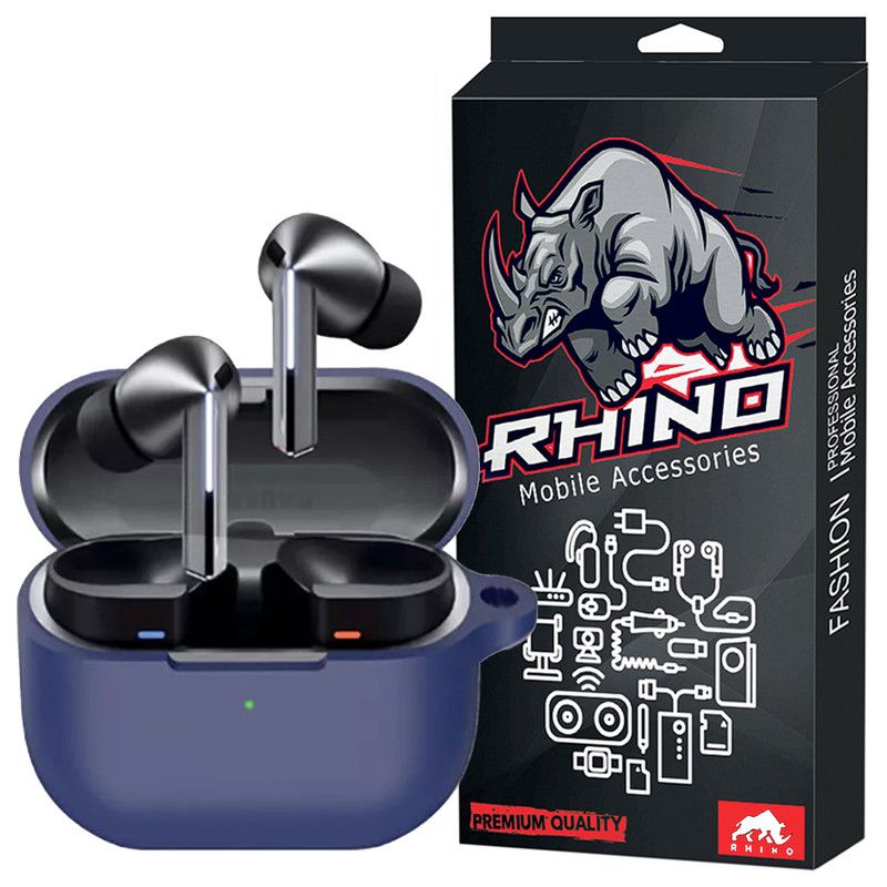 کاور راینو مدل Silicone مناسب برای کیس هدفون بی سیم سامسونگ Galaxy Buds 3 / Buds 3 Pro