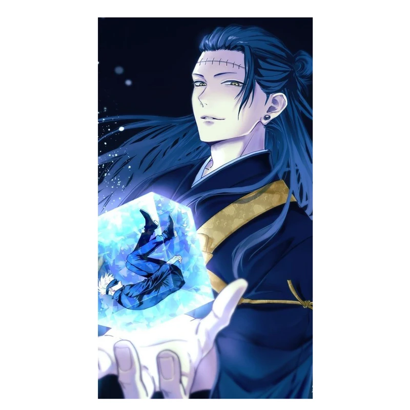 استیکر لپ تاپ و موبایل مدل انیمه طرح جوجوتسو کایسن سوگورو گتو jujutsu kaisen suguru geto کد 724