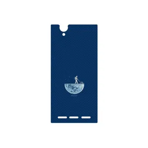 MAHOOT Minimal Gardener Astronaut Cover Sticker for Sony Xperia T2 Ultra