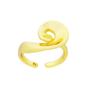 انگشتر زنانه مدل گل شیپوری