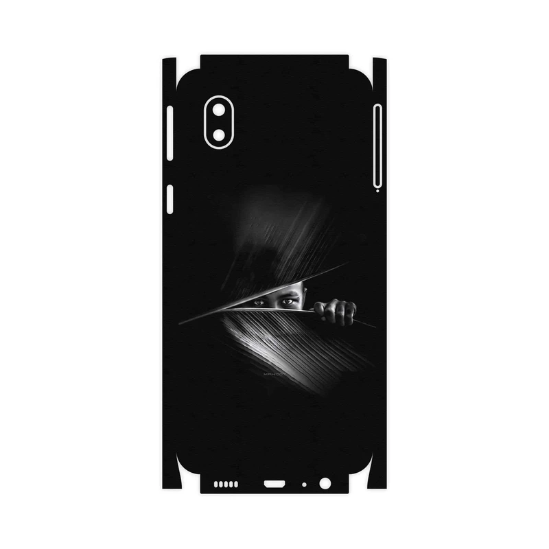 برچسب پوششی ماهوت مدل Black Portrait-FullSkin مناسب برای گوشی موبایل سامسونگ Galaxy A01 Core