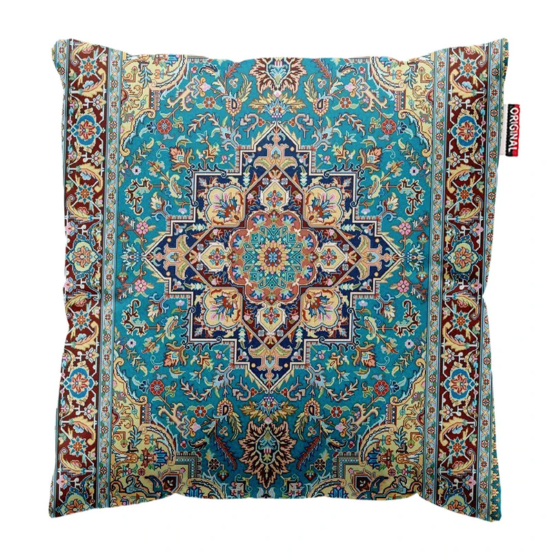  کوسن پاد آفرین طرح فرش کد 3909 سایز 40*40 سانتی متر