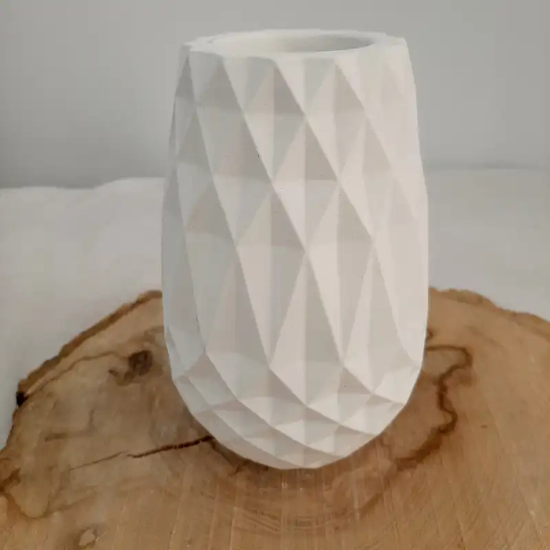 گلدان دکوری مدل اوریگامی