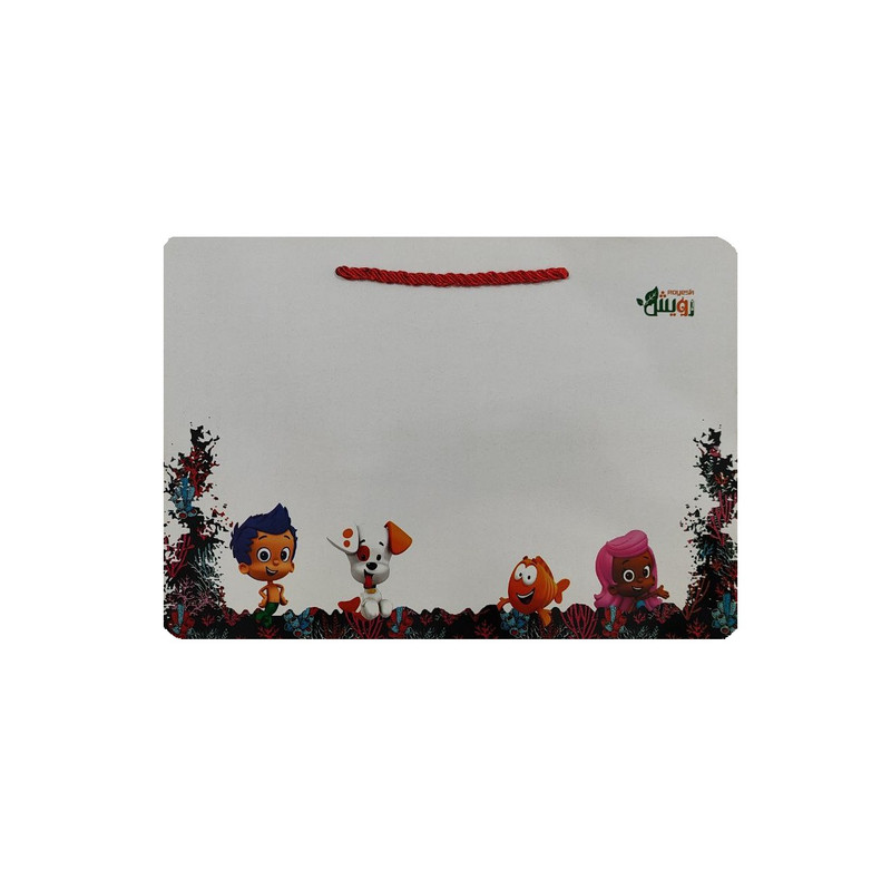 تخته وایت برد رویش مدل m.d.f طرح کودک و سگ کد 007 سایز 24x34 سانتی متر