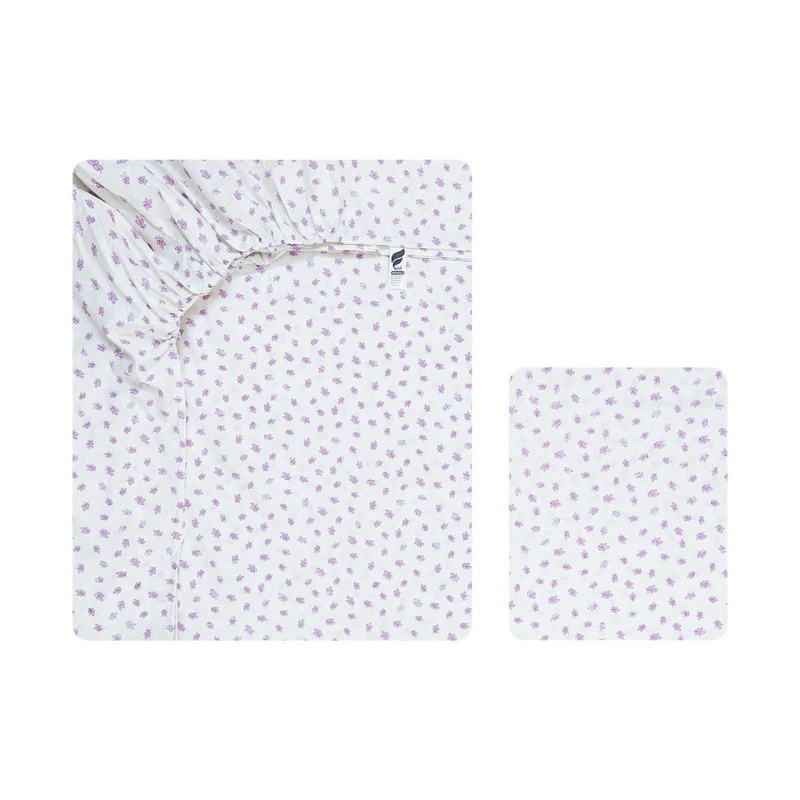 سرویس ملحفه 1 نفر 2 تکه آدنو مدل تارا کد IR217