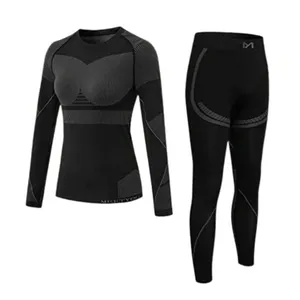 ست تی شرت و لگینگ ورزشی زنانه میت یو مدل بیس لایر کد GZC-S15