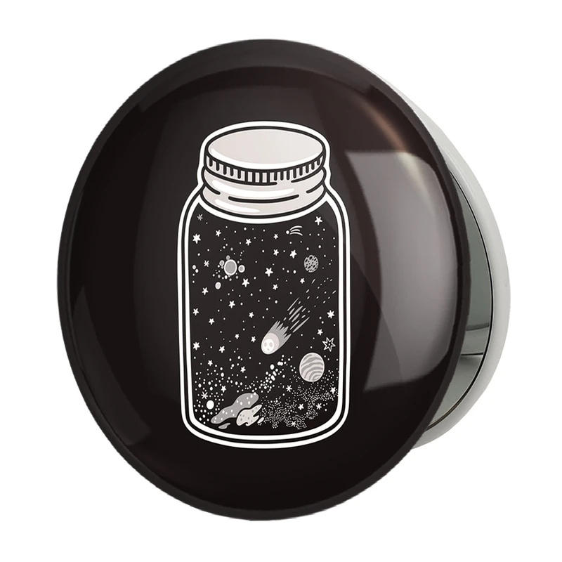 آینه جیبی خندالو طرح فضایی مدل تاشو کد 25136 