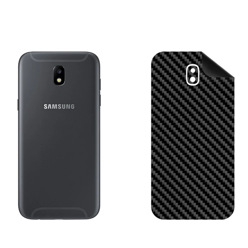 برچسب پوششی بستور مدل BT-Fiber طرح فیبر کربن مناسب برای گوشی موبایل سامسونگ Galaxy J5 2017