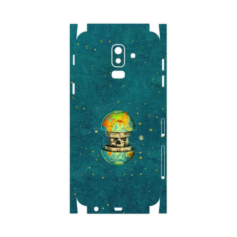 برچسب پوششی ماهوت مدل Collage of Earth Face-FullSkin مناسب برای گوشی موبایل سامسونگ Galaxy J8