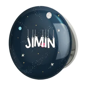 آینه جیبی خندالو طرح گروه اکسو EXO مدل تاشو کد 13627 