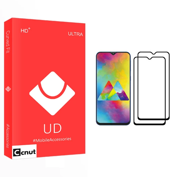 محافظ صفحه نمایش کوکونات مدل UD Glass مناسب برای گوشی موبایل سامسونگ Galaxy M20 بسته دو عددی
