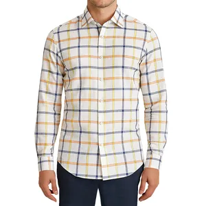 پیراهن آستین بلند یقه کراواتی مردانه ام کی مدل 1821