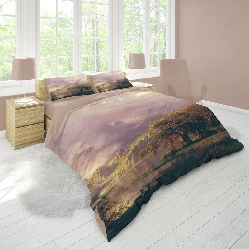 سرویس خواب 2 نفر 6 تکه مدل B013 میکروچاپ دیجیتال 