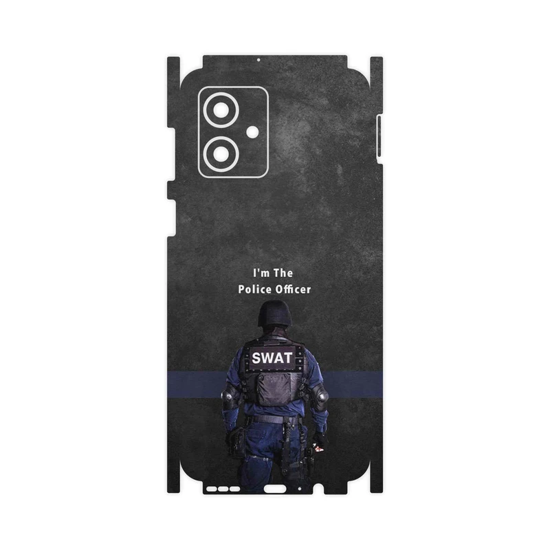 برچسب پوششی ماهوت مدل Police Officer-FullSkin مناسب برای گوشی موبایل موتورولا Moto G54