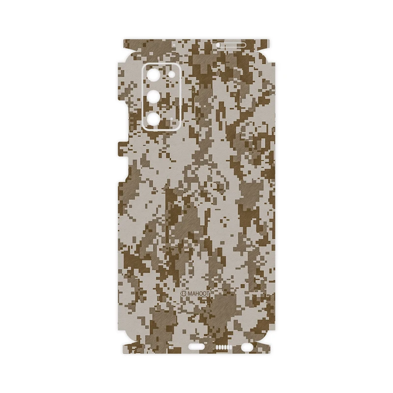 برچسب پوششی ماهوت مدل Full skin-Army-Desert-Pixel مناسب برای گوشی موبایل سامسونگ Galaxy Note20