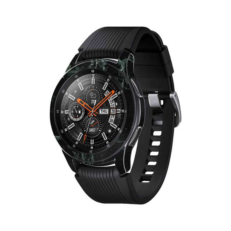 برچسب ماهوت طرح Graphite-Green-Marble مناسب برای ساعت هوشمند سامسونگ Galaxy Watch 46mm