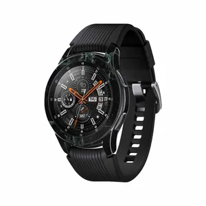 MAHOOT Graphite-Green-Marble Cover Sticker for Samsung Galaxy Watch 46mm Smartwatch