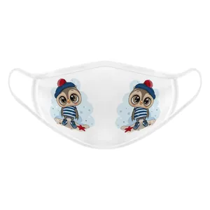 ماسک تزیینی بچگانه طرح جغد برفی کد 617015