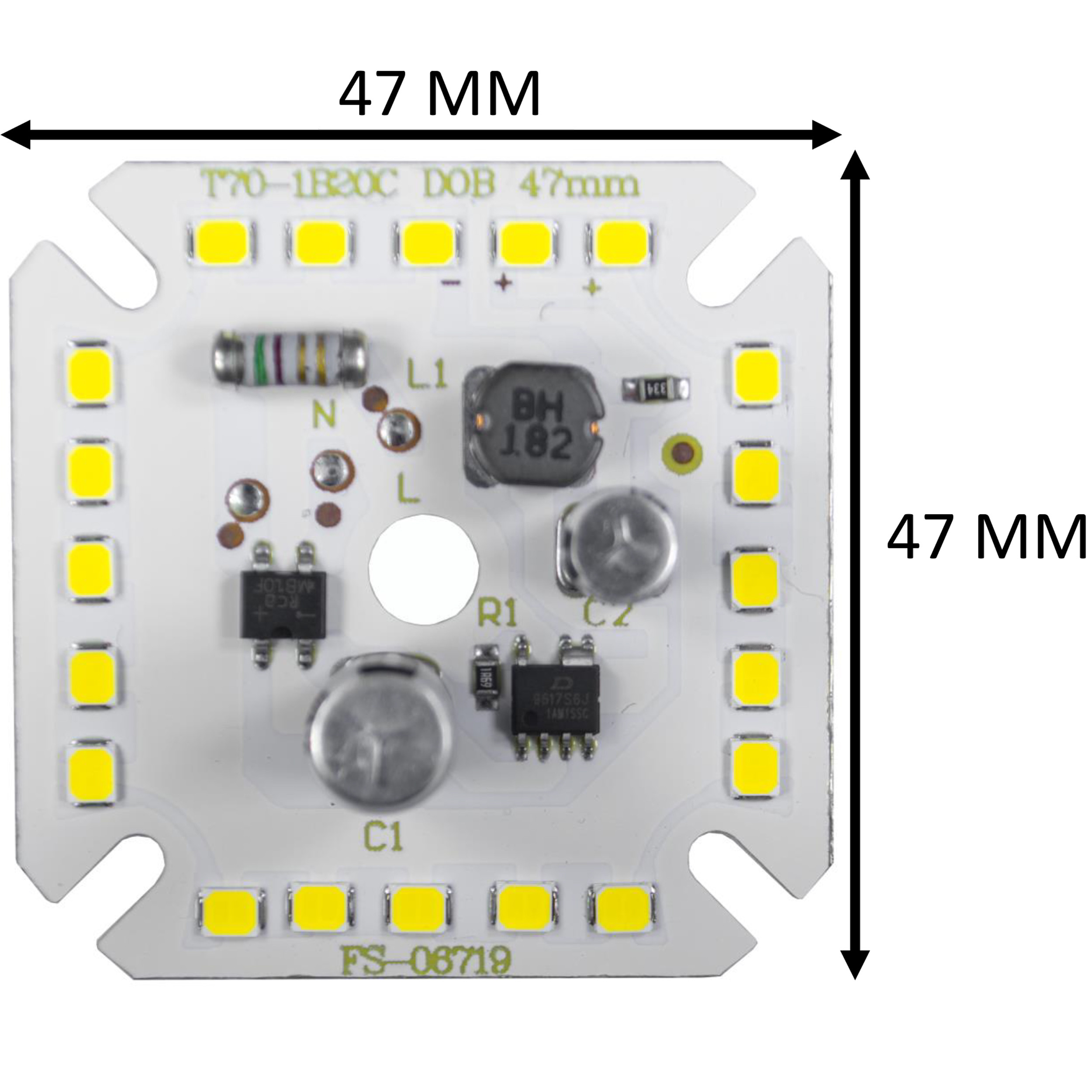 چیپ لامپ ال ای دی 20 وات مدل KHZN-MRB