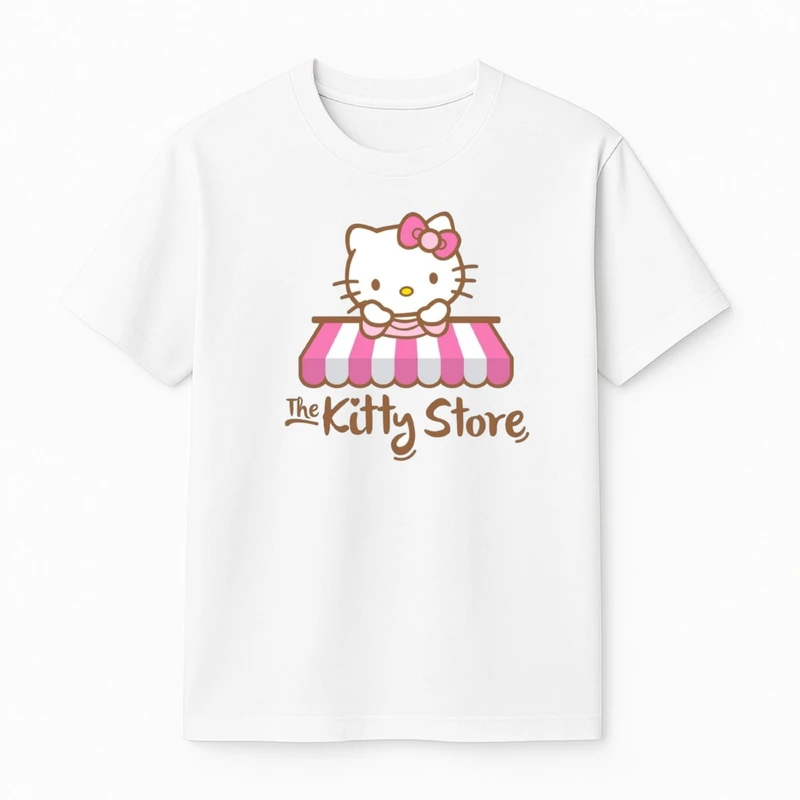 تی‌شرت آستین کوتاه دخترانه مدل کیتی کد v5 