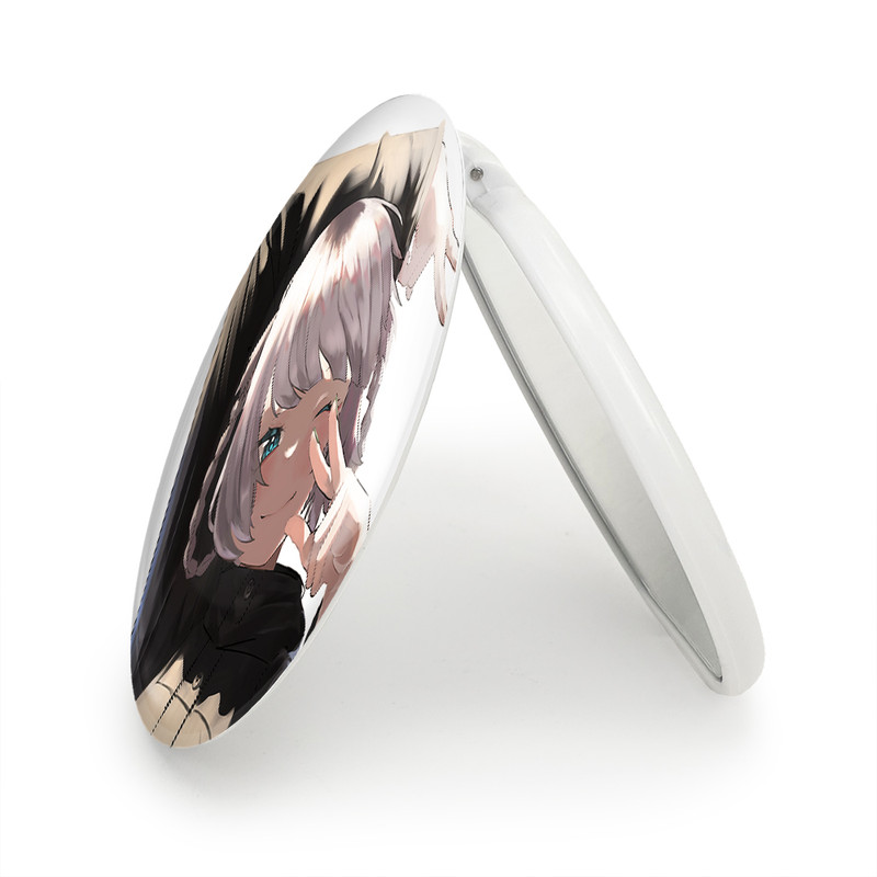 آینه جیبی خندالو طرح نازونا ناناکوسا انیمه کال آف نایت Call of the Night مدل تاشو کد 17833