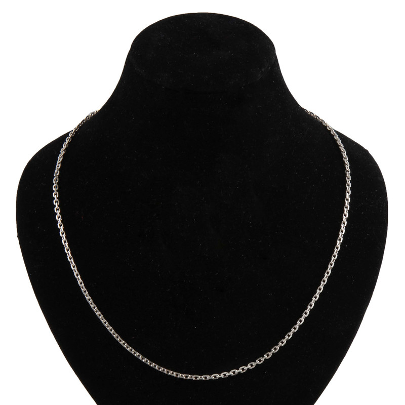 زنجیر نقره زنانه بازرگانی میلادی مدل رولو کد ZR_065 زنجیر نقره زنانه بازرگانی میلادی مدل رولو کد ZR_065