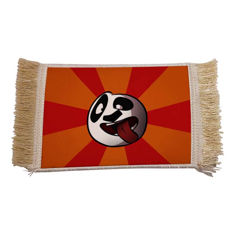 فرش ماشینی دیوارکوب مدل پاندا کونگ فو کار کد 44