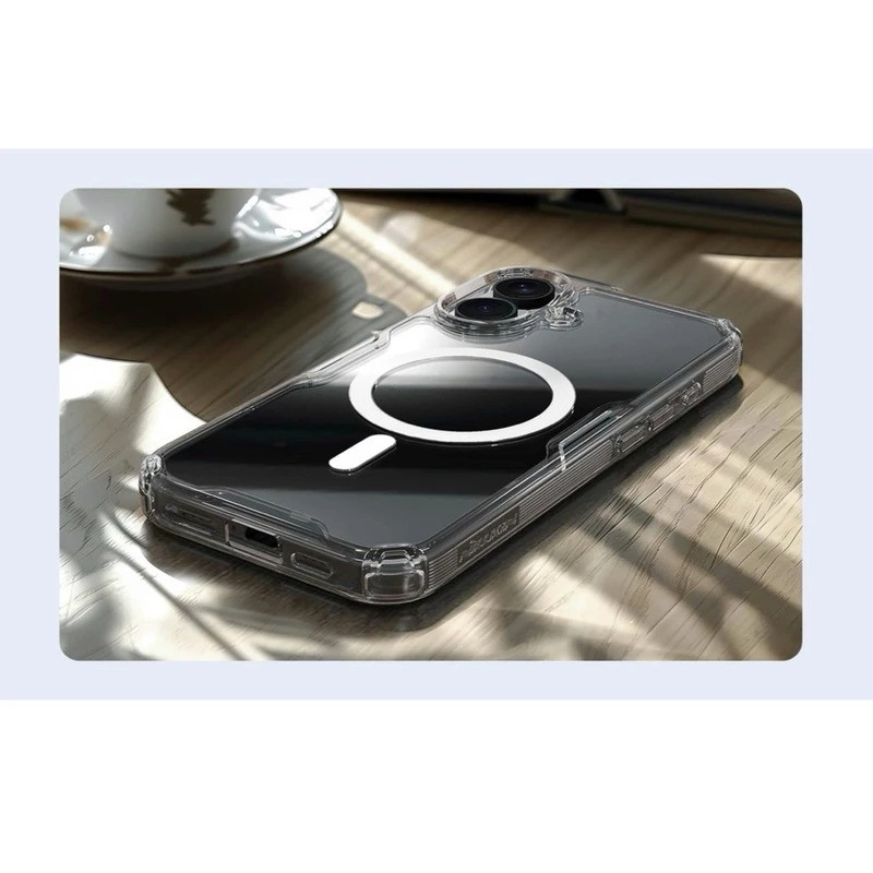 کاور نیلکین مدل Nature TPU Pro Magnetic مناسب برای گوشی موبایل اپل iPhone 17