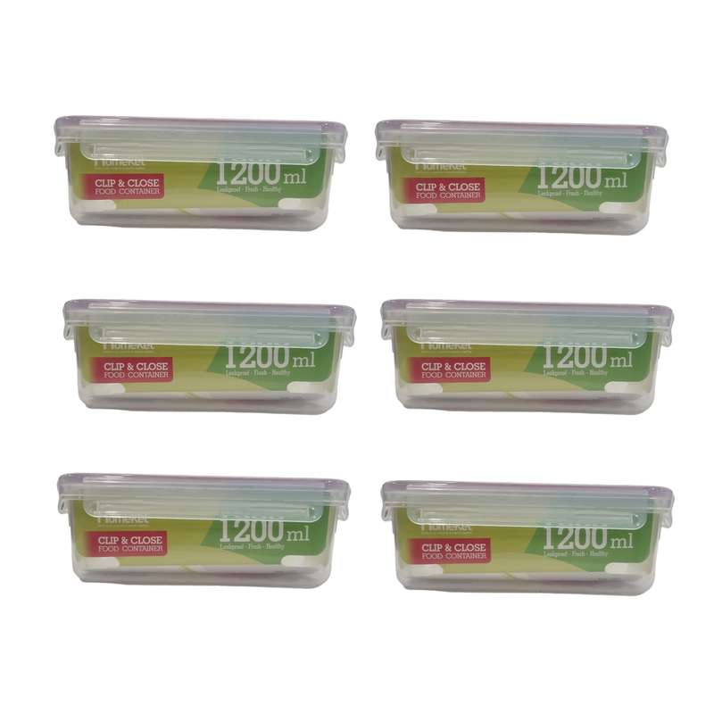 ظرف نگهدارنده هوم کت مدل 1200 مجموعه 6 عددی