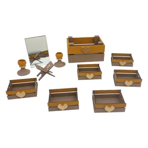 مجموعه ظروف هفت سین 11 پارچه مدل باکس کد SR-145