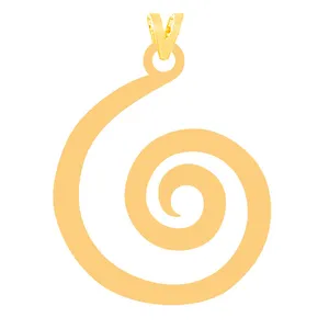 آویز گردنبند طلا 18 عیار زنانه الن نار مدل ELN31570