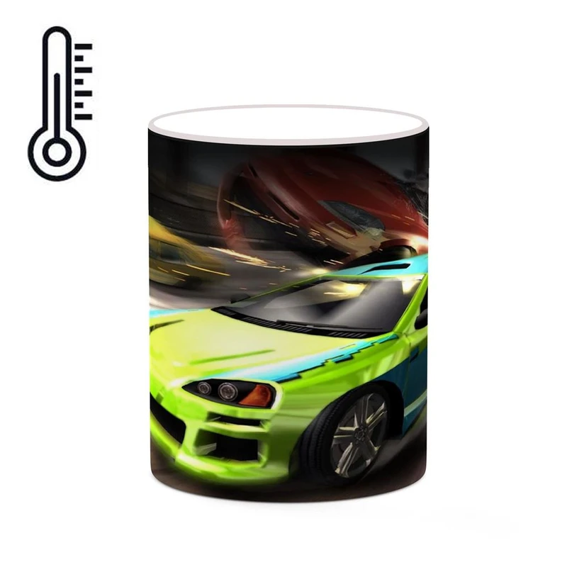 ماگ حرارتی کاکتی مدل بازی Burnout 3ː Takedown کد mgh27782