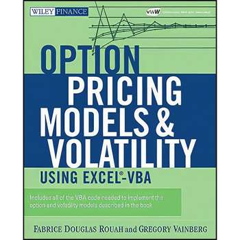 قیمت و خرید کتاب Option Pricing Models and Volatility Using Excel-VBA ...
