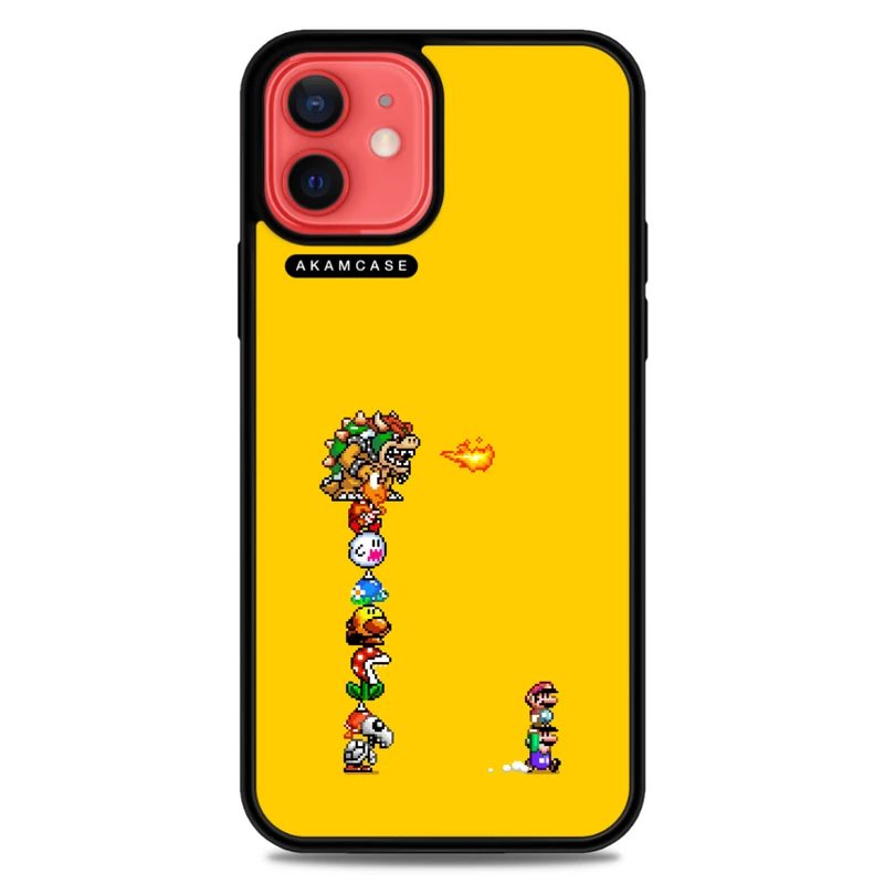 کاور آکام مدل AMC-WA12-SUPER MARIO4 مناسب برای گوشی موبایل اپل iPhone 12