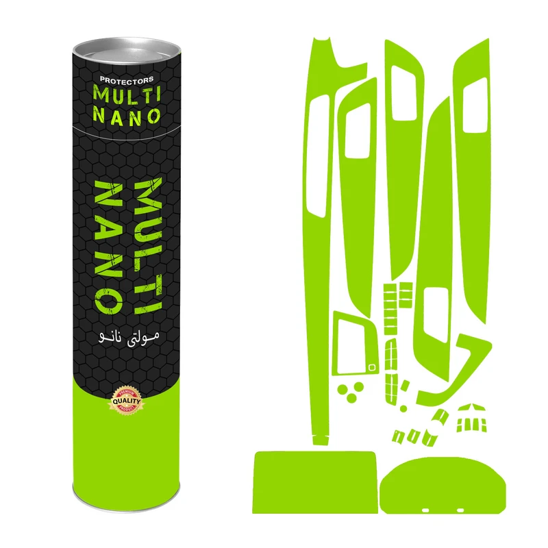 برچسب محافظ مانیتور و کنسول خودرو مولتی نانو مدل X-F1B مناسب برای اف ام سی SX5 مجموعه 24 عددی