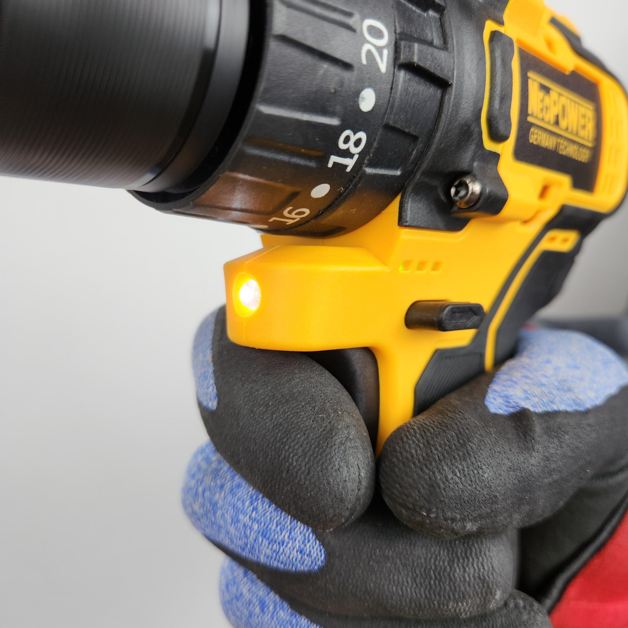 مجموعه 26 عددی دریل شارژی چکشی نئوپاور کد GHR524