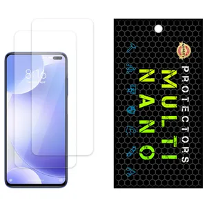 Multi Nano X-S2N Model Transparent Screen Protector Suitable For Xiaomi Redmi K30 5G Mobile Phone Pack Of 2