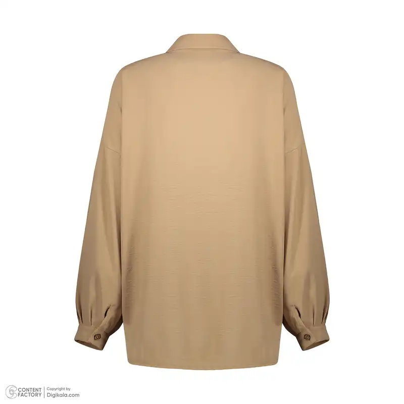 مانتو زنانه نیو نیل مدل a50201 رنگ نسکافه ای