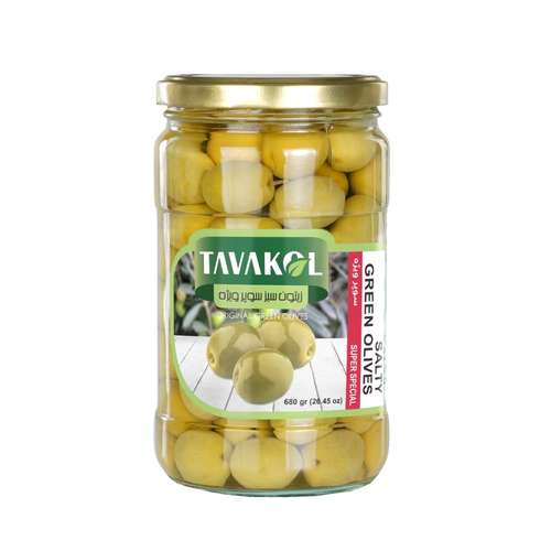 زیتون سوپر ویژه توکل - 680 گرم