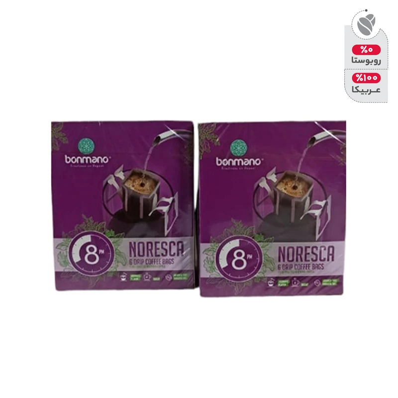 قهوه نورسکا ساشه ای بن مانو - 150 گرم بسته 2 عددی