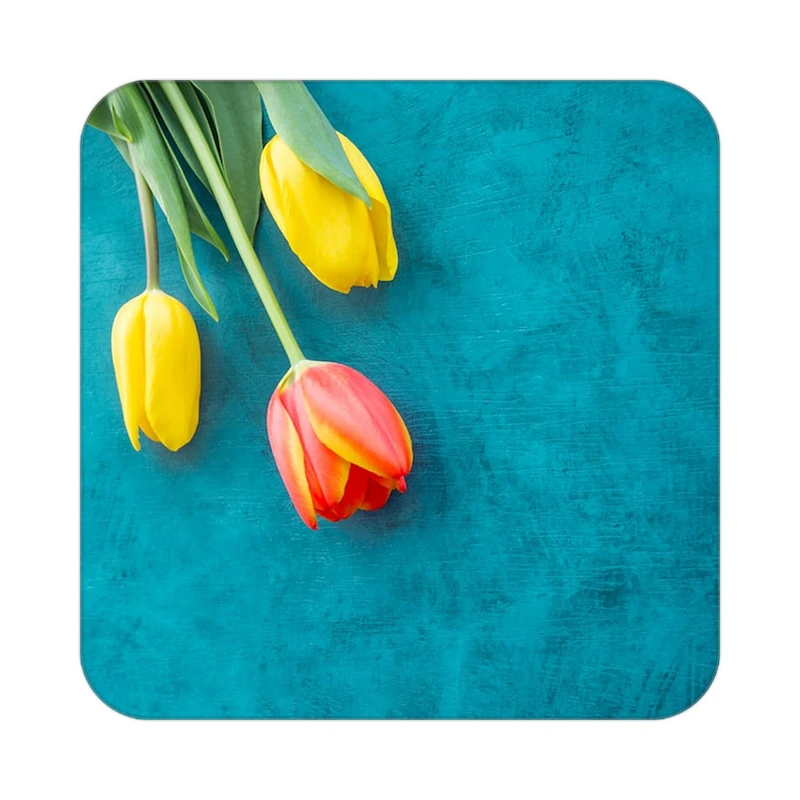 زیر لیوانی کاکتی طرح گل مدل mp18960