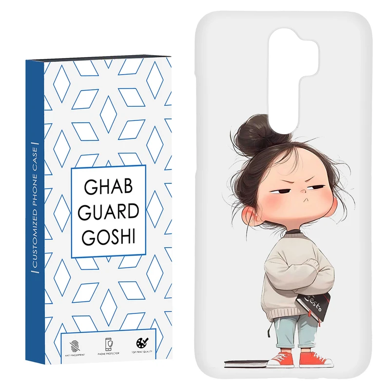 کاور قاب گارد گوشی طرح دختر ملوس کد Dimo-962 مناسب برای گوشی موبایل شیائومی Redmi 9 / Redmi 9 Prime