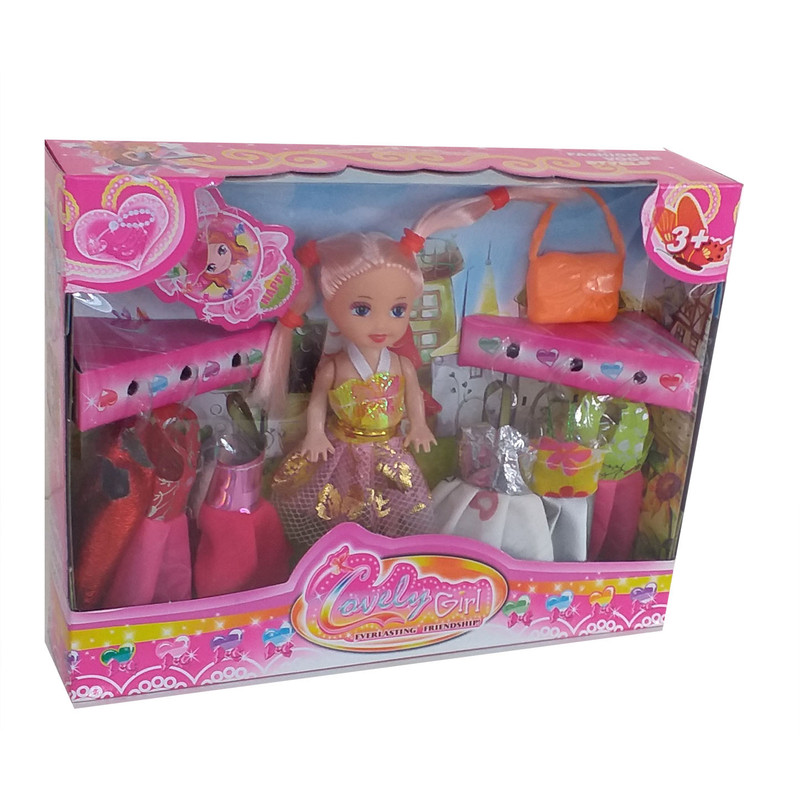 عروسک مدل نخودی ارتفاع 15 سانتی متر