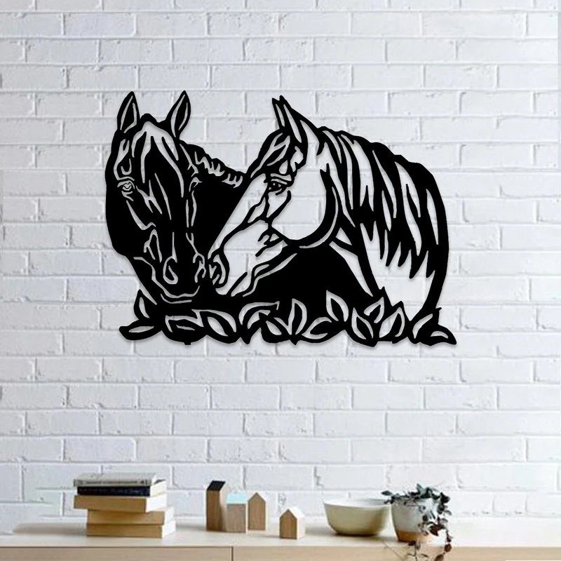 استیکر طرح کله اسب مدل WB08