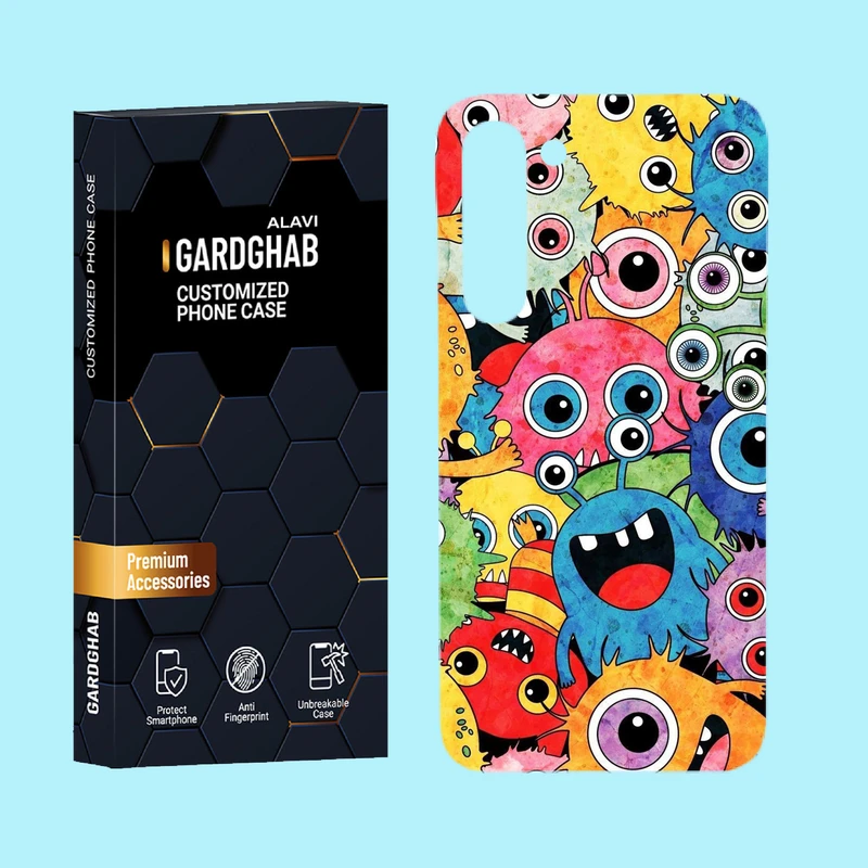 کاور گارد قاب علوی مدل کارتنی و انیمه مناسب برای گوشی موبایل سامسونگ Galaxy S23 Plus