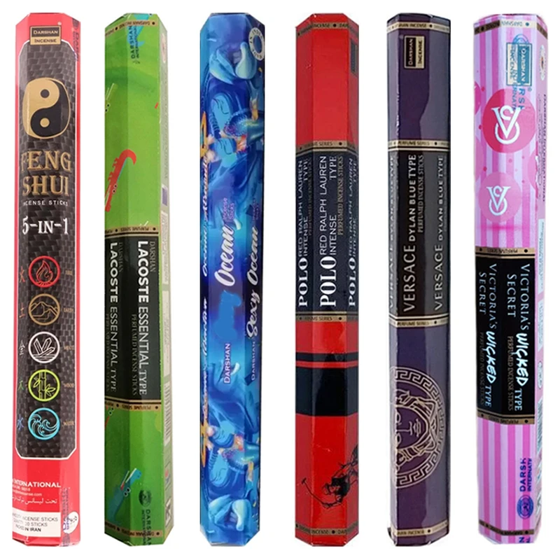 عود دارشان مدل ترکیبی کد Mix652 مجموعه 6 عددی