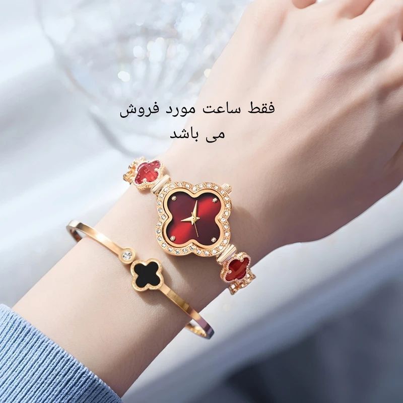 ساعت مچی عقربه ای زنانه مدل نگینیrd01 -  - 3