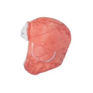 کلاه بچگانه مدل KHA  کد 30732 رنگ نارنجی روشن