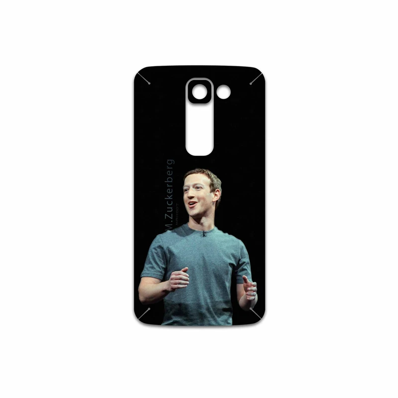 برچسب پوششی ماهوت مدل Mark Zuckerberg مناسب برای گوشی موبایل ال جی G2 mini