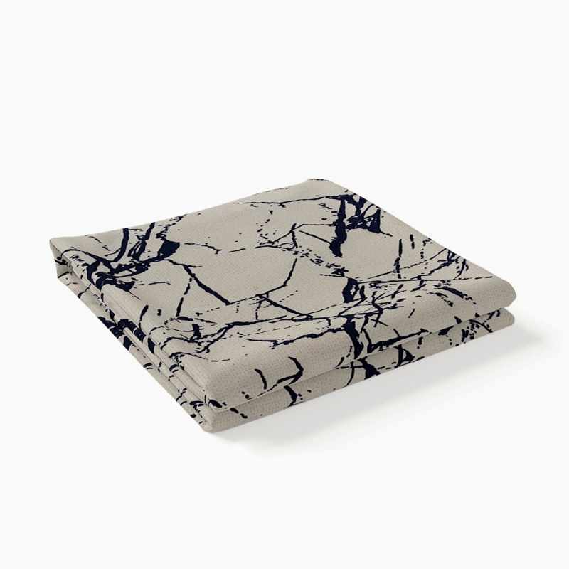 روکش لحاف مدل سنگ مرمر یک نفره سایز 160 ×220 سانتی متر